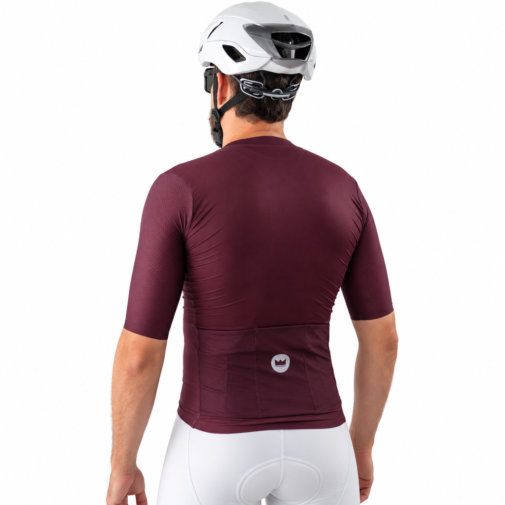 Jersey de Ciclismo Elemental  Vino