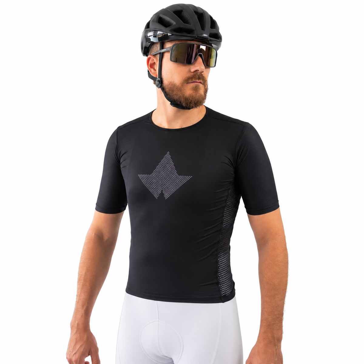 Jersey de ciclismo BUGANVILIA Negro