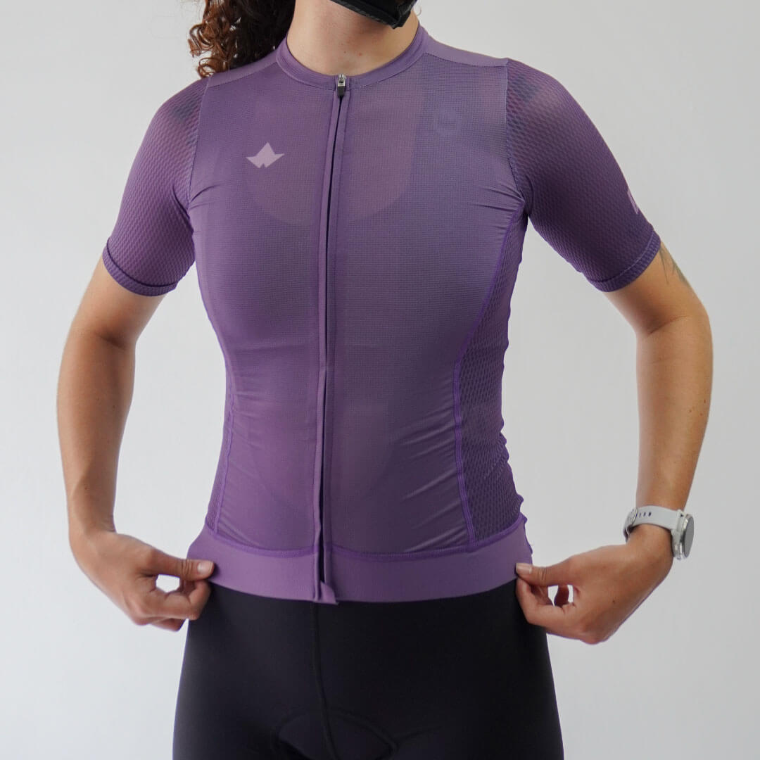 Jersey de Ciclismo Grap Morado