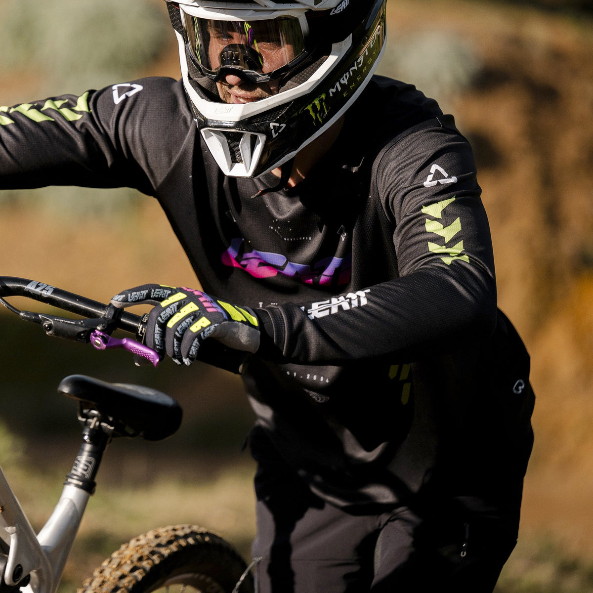 Jersey MTB Gravity 4.0 Long Sleeve #L/US42/EU52 Race Black