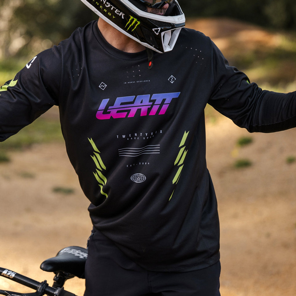 Jersey MTB Gravity 4.0 Long Sleeve #L/US42/EU52 Race Black