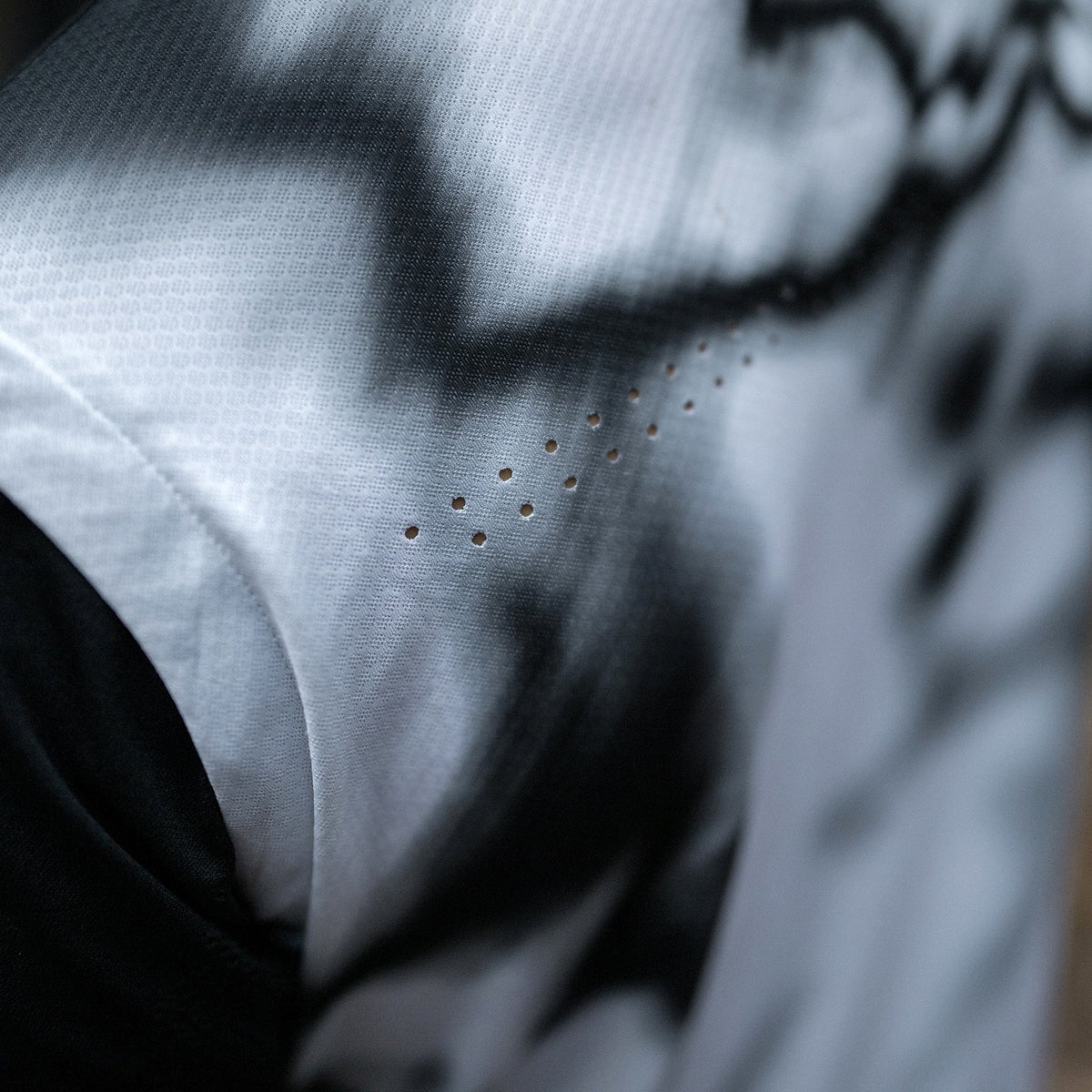 Jersey MTB Gravity 8.0 #L/US42/EU52 Heatmap White