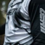 Jersey MTB Gravity 8.0 #L/US42/EU52 Heatmap White