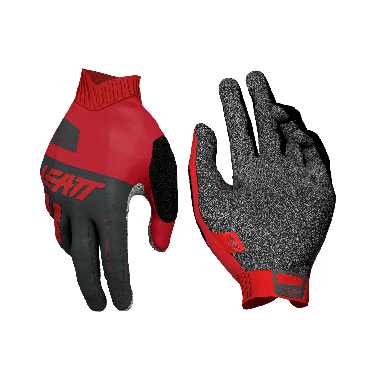 Glove MTB 1.0 GripR Jr #M/EU6.5/US7.5 Red